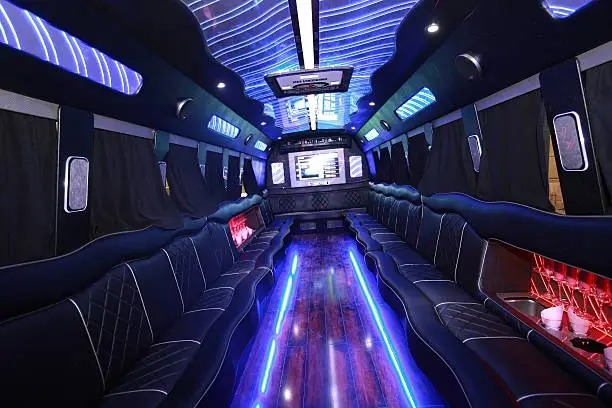 Customers enjoying luxury limousine service by freightmove.pro, showcasing memorable moments and quality transportation.